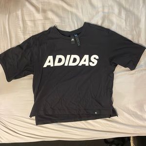 ADIDAS crop black T-shirt
